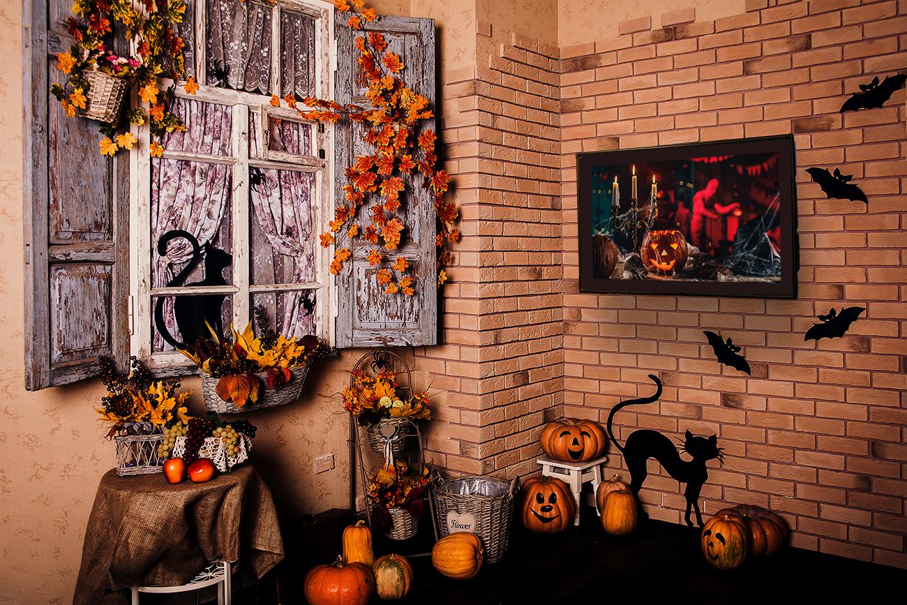Outdoor TV Enclosure Unique Halloween Decor Ideas