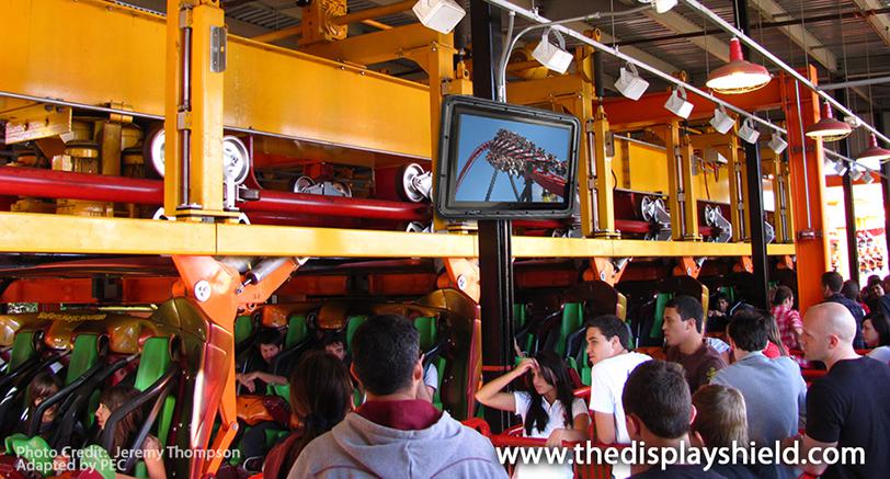 affordable outdoor digital signage for a theme park