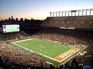 Darrel K Royal – Texas Memorial Stadium on the list of biggest USA stadiums