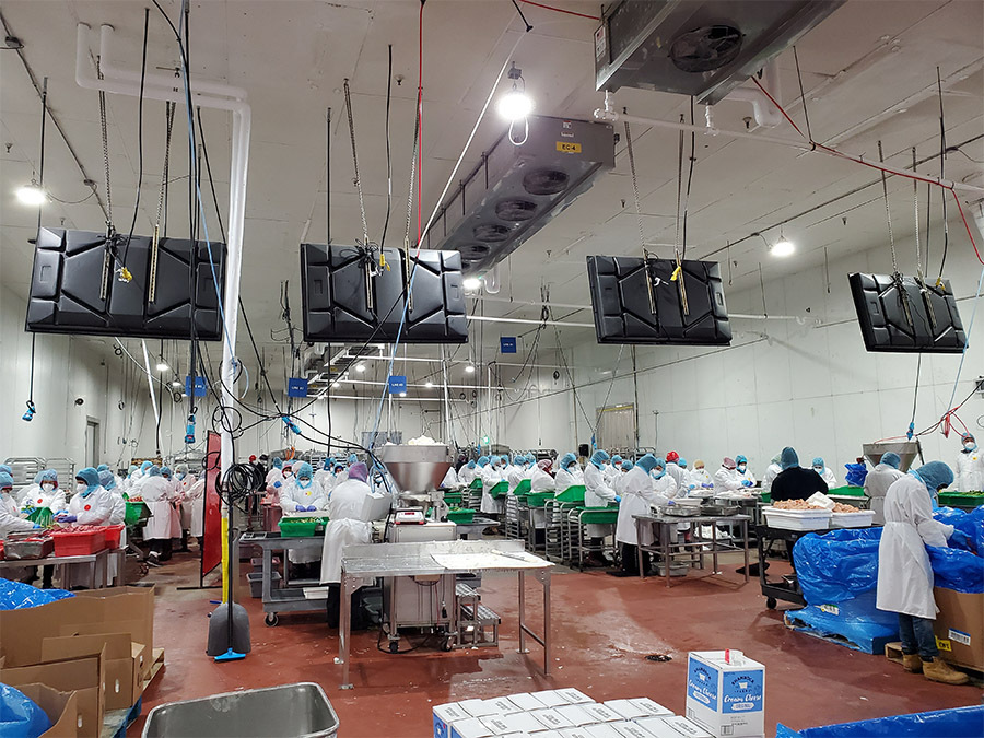 The TV Shield TV Enclosure for Wash Down Waterproof Manufacturing Facility