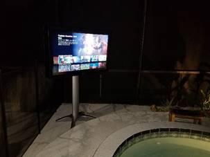 Put an Outdoor TV Cabinet Anywhere Outside with Pole Mounts