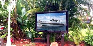 Outdoor TV Cabinets for be the pool - weatherproof and water resistant