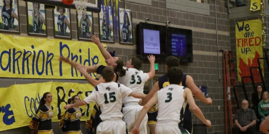 The TV Shield score board solution at Mountain View Highschool