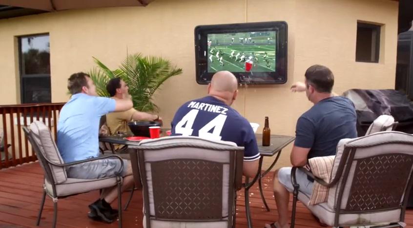 Outdoor TV Cabinets are a Must for Football Season — Here’s Why