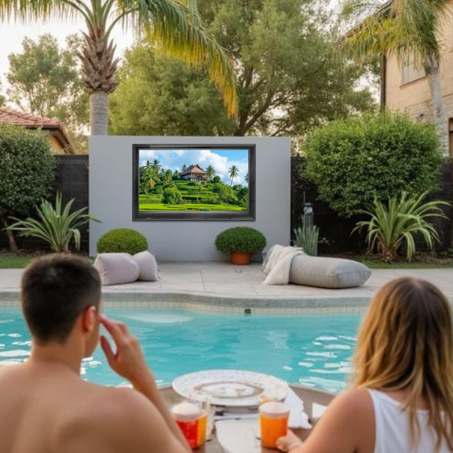 Pool Party Outdoor TV - The TV Shield