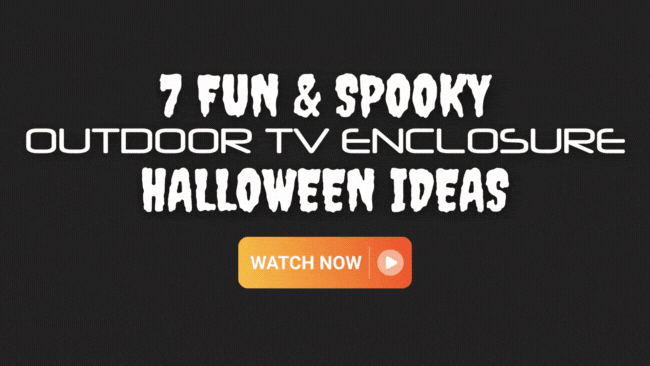 Halloween TV Enclosure Ideas
